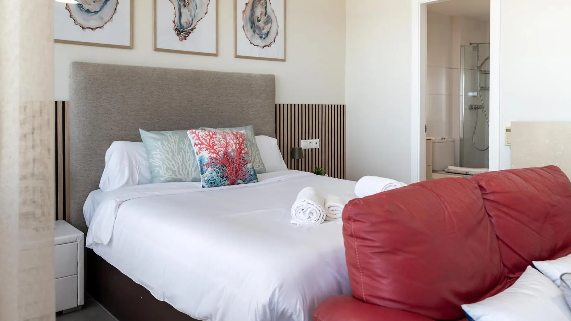 Oleholidays 843 Romana Playa Primera Linea De Playa Marbella Lägenhet